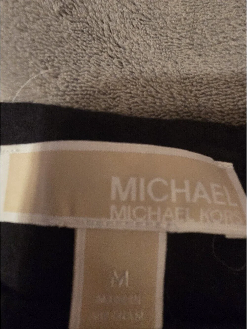 Michael Kors Black Professional T Shirt Women Small Black Studded Medium